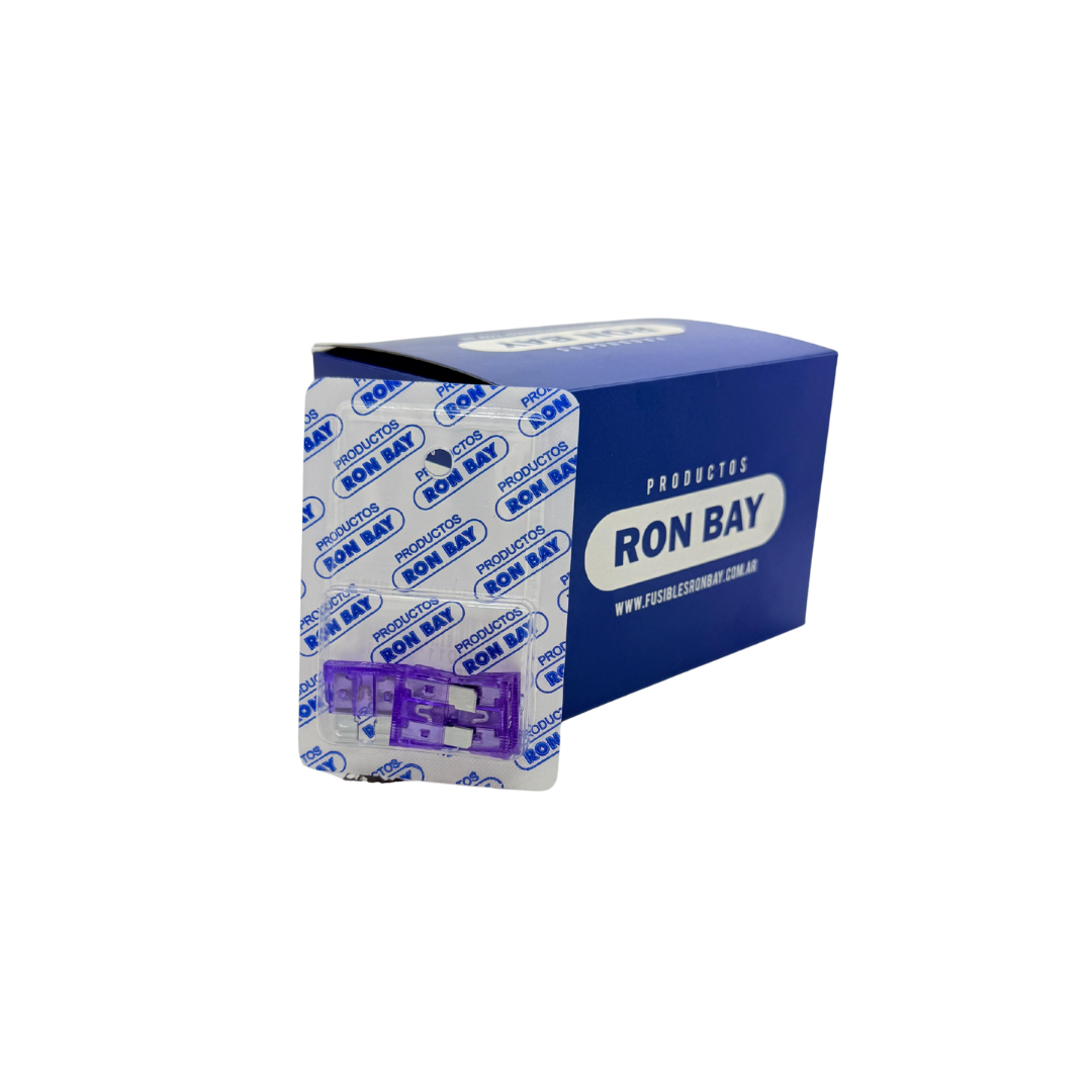 FUSIBLE FICHA 35 AMP. CAJA X 20 BLISTER DE 5 UNIDADES (CAJA CERRADA)
