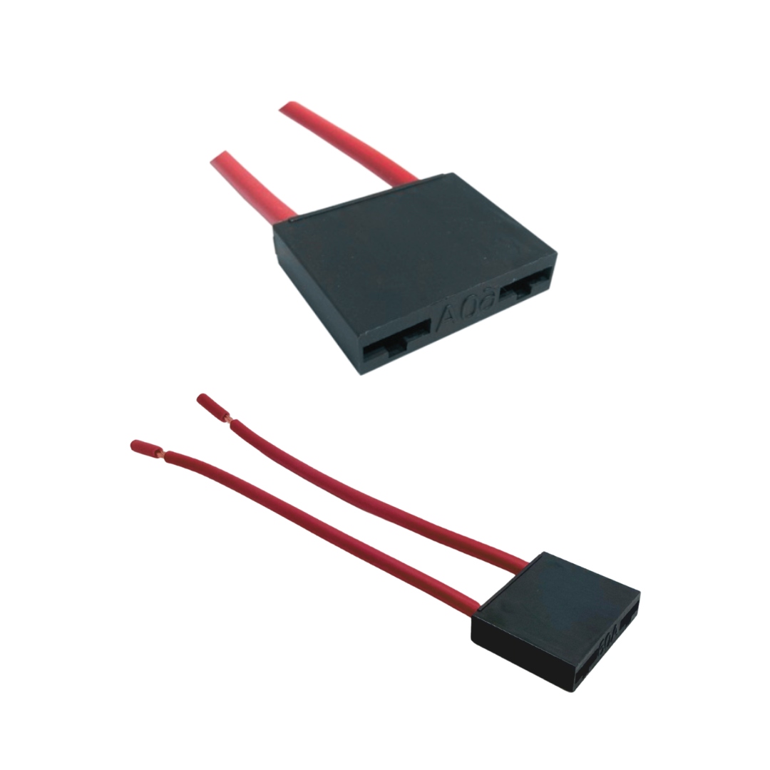PORTAFUSIBLE MAXI FICHA (CABLE 4MM) X BOLSA DE 5 UNIDADES