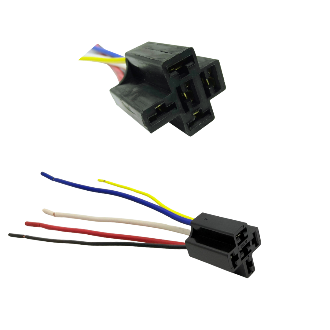 FICHA MINI RELAY (5 VIAS. CABLE 2MM) X BOLSA DE 10 UNIDADES