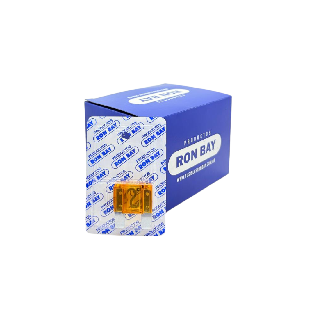FUSIBLE MAXI FICHA 40 AMP. CAJA DE 20 BLISTER X 1 UNIDAD (CAJA CERRADA)