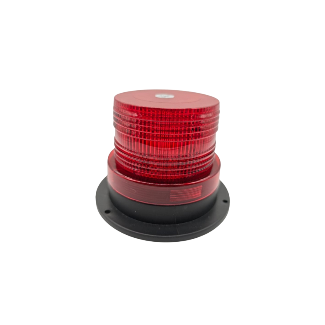 BALIZA LUZ LED DE SEÑALIZACION 12/24 VOLTS ROJA