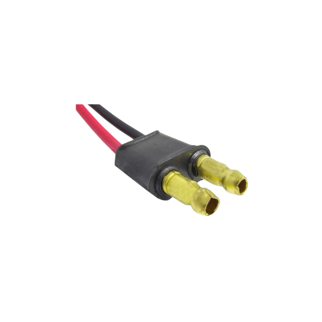 FICHA 2 VIAS CHATA UNIVERSAL TERMINAL MACHO  X BOLSA DE 10 UNIDADES