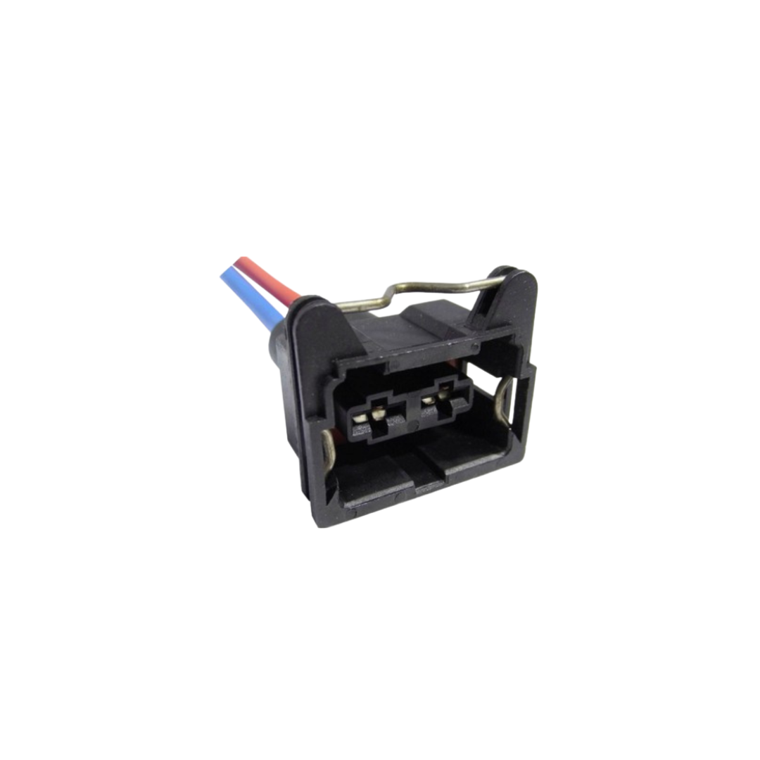 FICHA 2 VIAS PORTALAMPARA H1 LINEA MERCEDES BENZ CABLE 2 MM