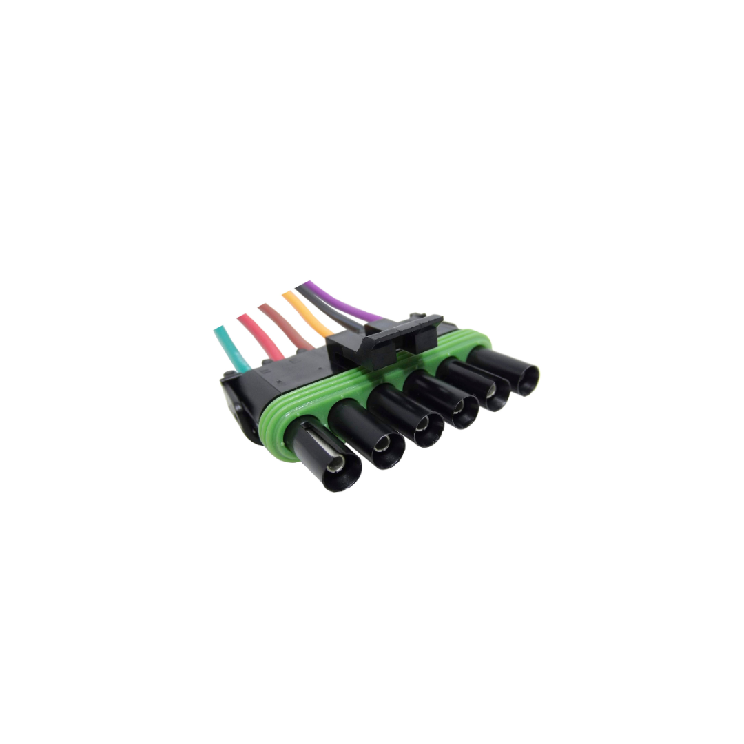FICHA 6 VIAS MACHO INYECCION ELECTRONICA  LINEA PESADA/AGRICOLA