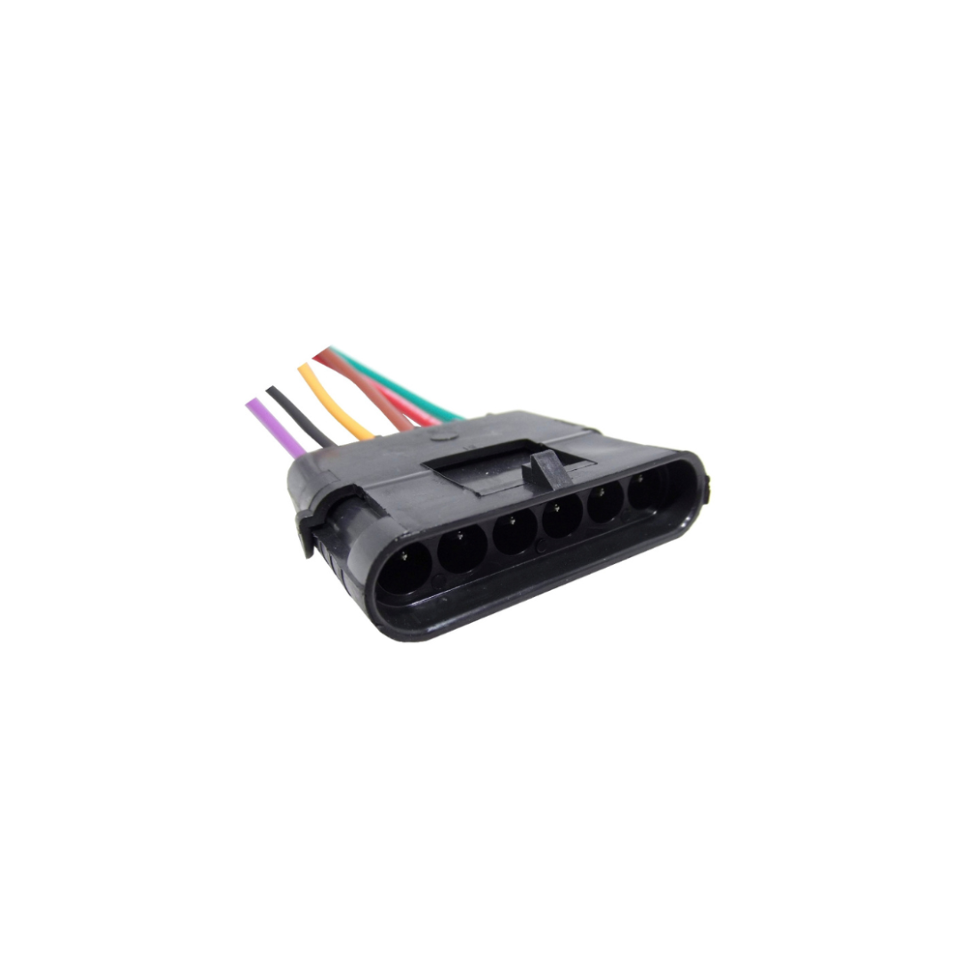 FICHA 6 VIAS HEMBRA INYECCION ELECTRONICA  LINEA PESADA/AGRICOLA