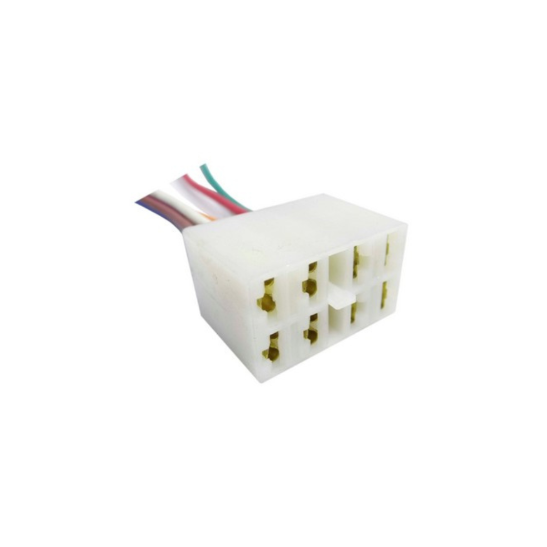 FICHA 8 VIAS MACHO PARA TECLA ELOD X BOLSA DE 10 UNIDADES