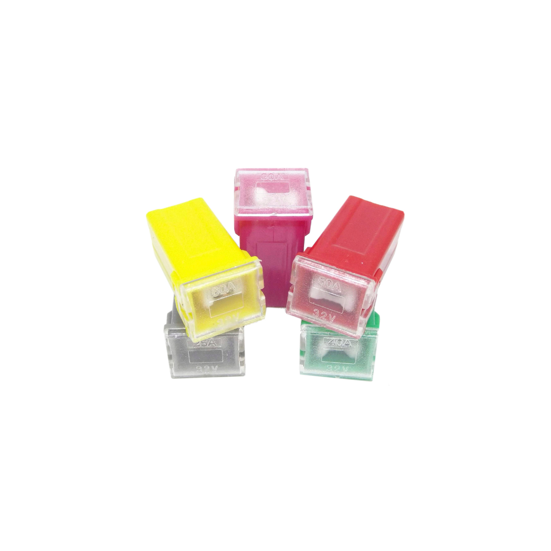 FUSIBLE MUELA HEMBRA MINI 60 AMP. CAJA DE 10 BLISTER X 1 UNIDAD (CAJA CERRADA)
