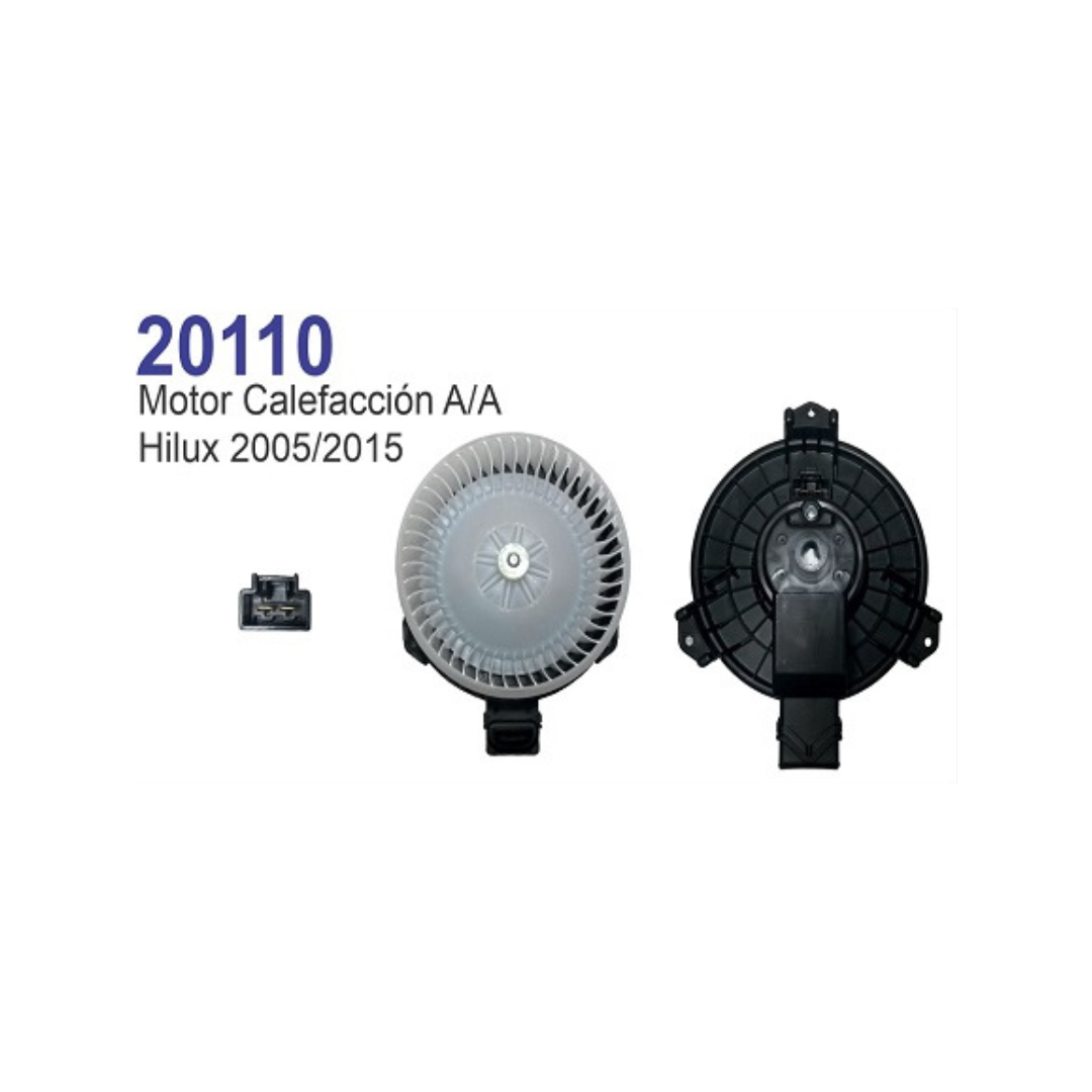 MOTOR SOPLADOR CALEFACCION TOYOTA HILUX SW4 2005 HASTA 2015