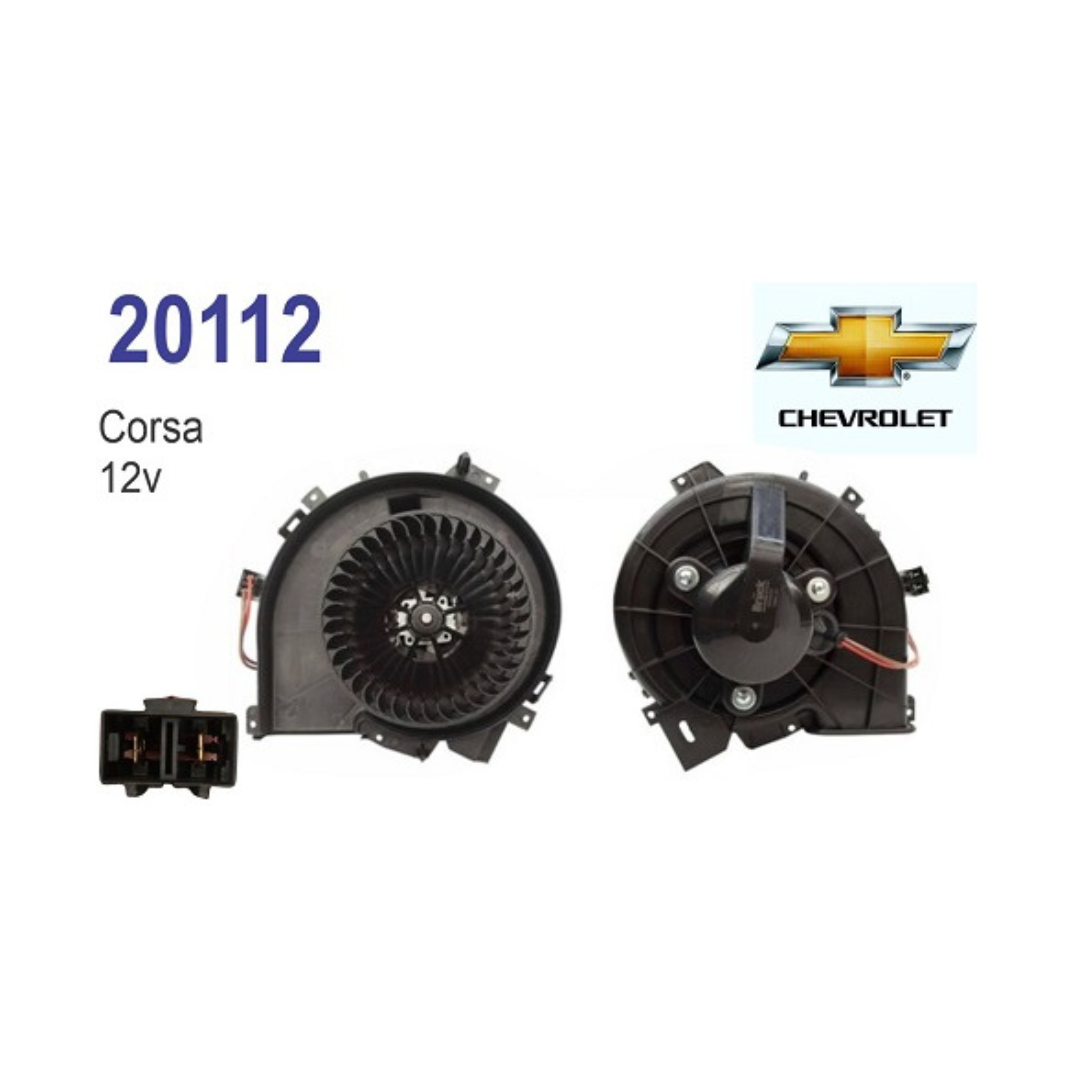 MOTOR SOPLADOR CALEFACCION CHEVROLET GM CORSA 12V