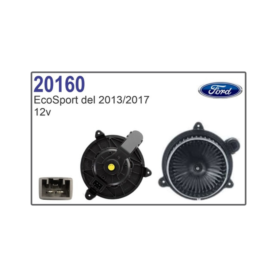 MOTOR SOPLADOR CALEFACCION FORD ECOSPORT 2016 2019