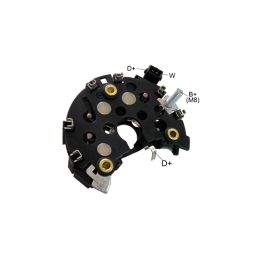 PLAQUETA RECTIFICADORA TIPO BOSCH 6D 50A