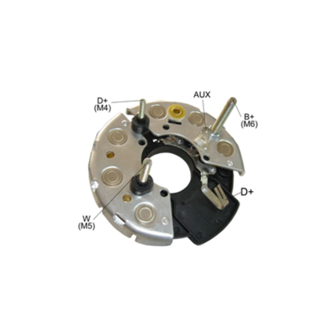 PLAQUETA RECTIFICADORA TIPO BOSCH 6D 35A