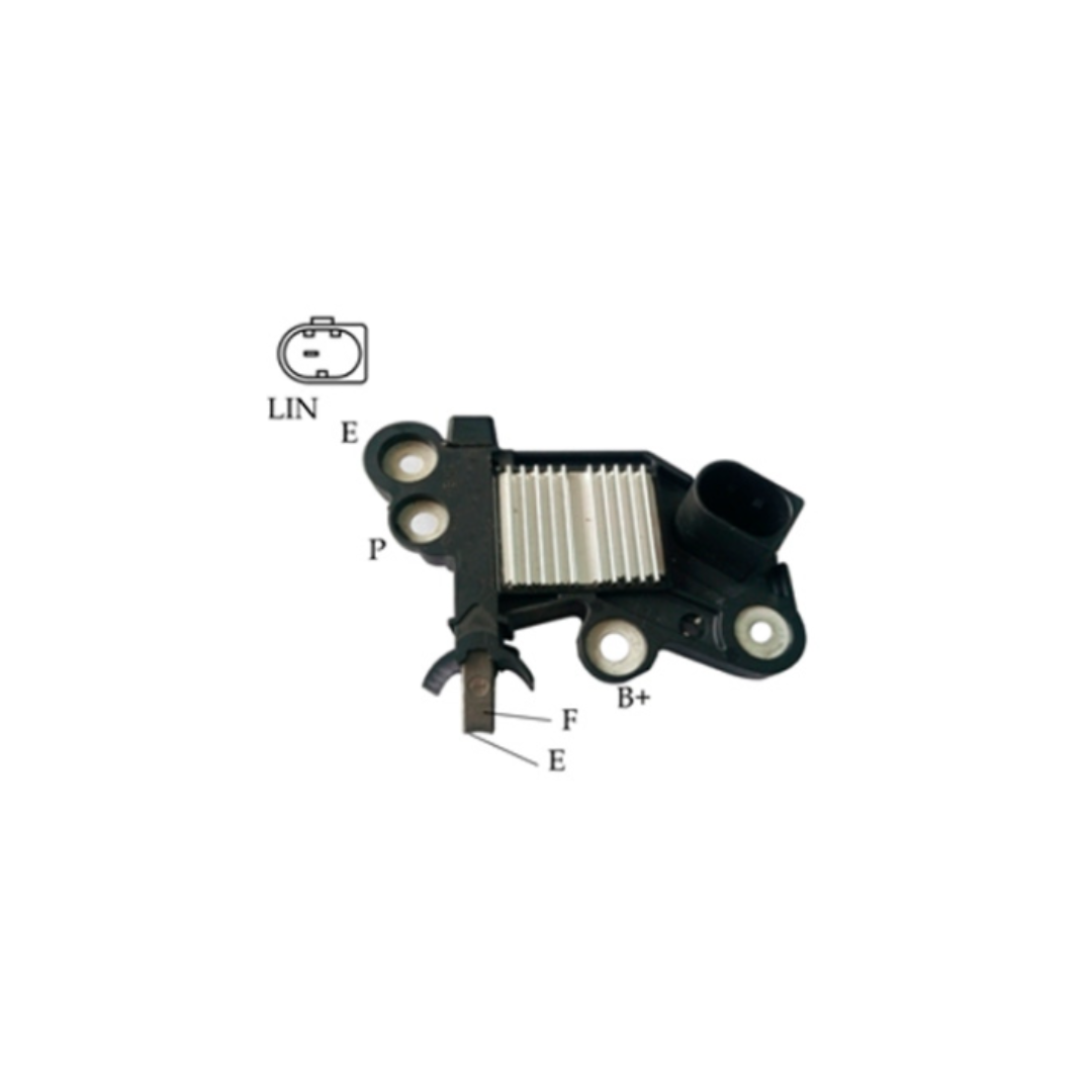 REGULADOR DE VOLTAJE TIPO BOSCH 12V 1P