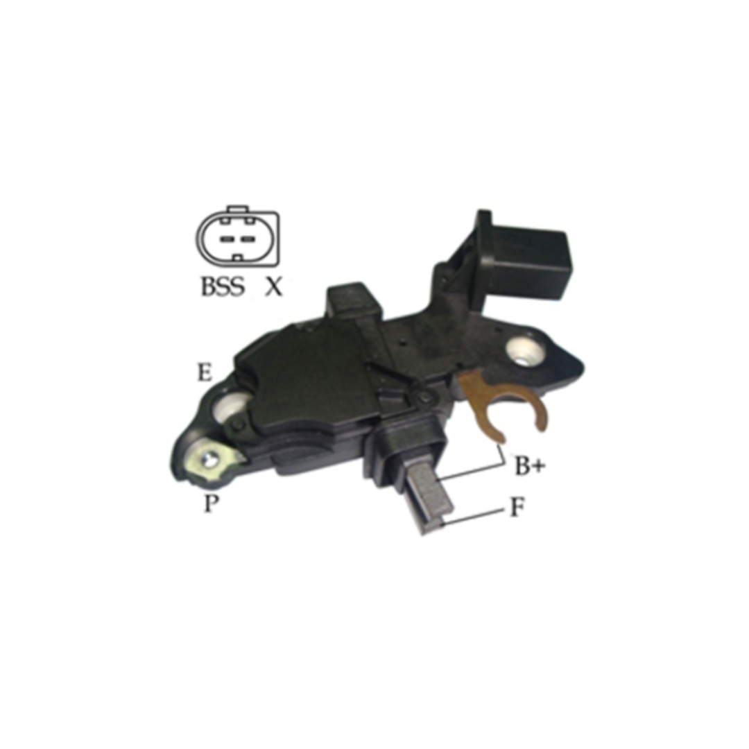 REGULADOR DE VOLTAJE TIPO BOSCH 12V 2P