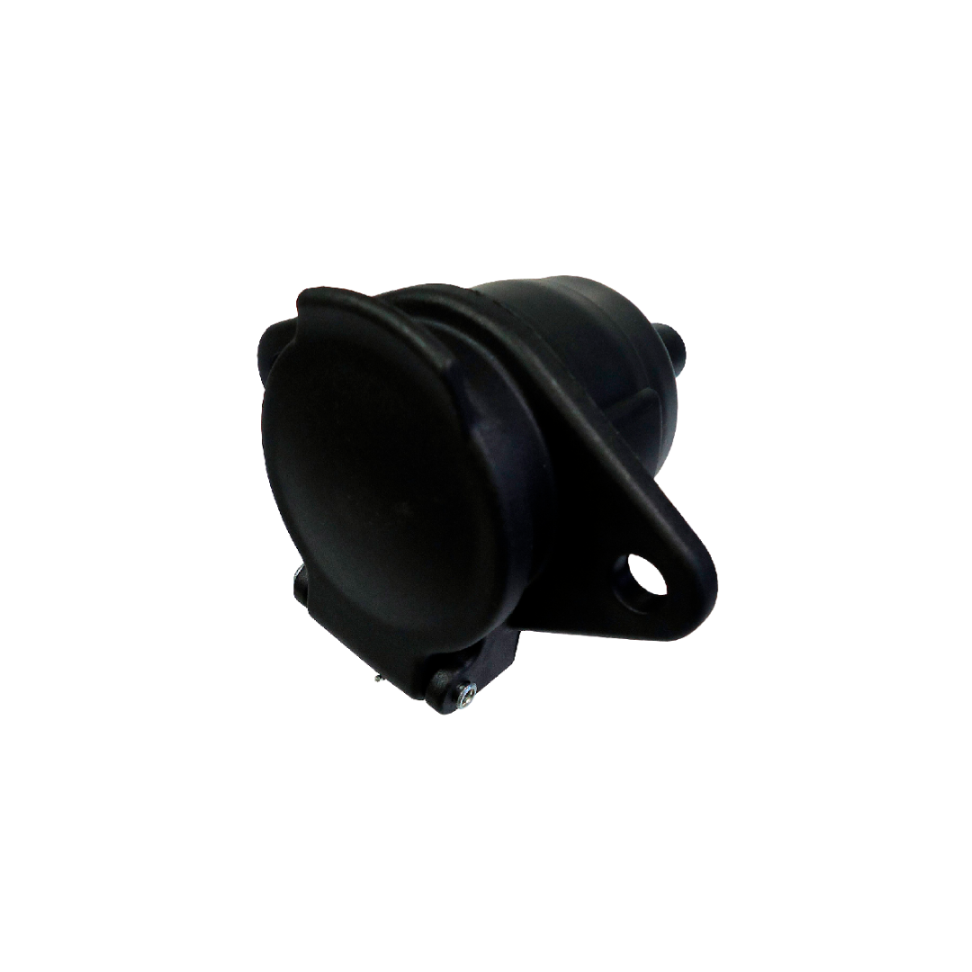 ENCHUFE HEMBRA PARA TRAILER 24V-7 VIAS PLASTICO SIN EXTENSOR LINEA PESADA