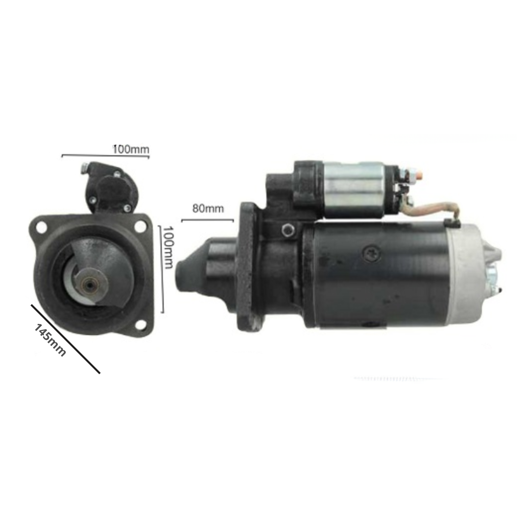 MOTOR DE ARRANQUE BOSCH CAMION FIAT IVECO 150 MWM 9D 24V