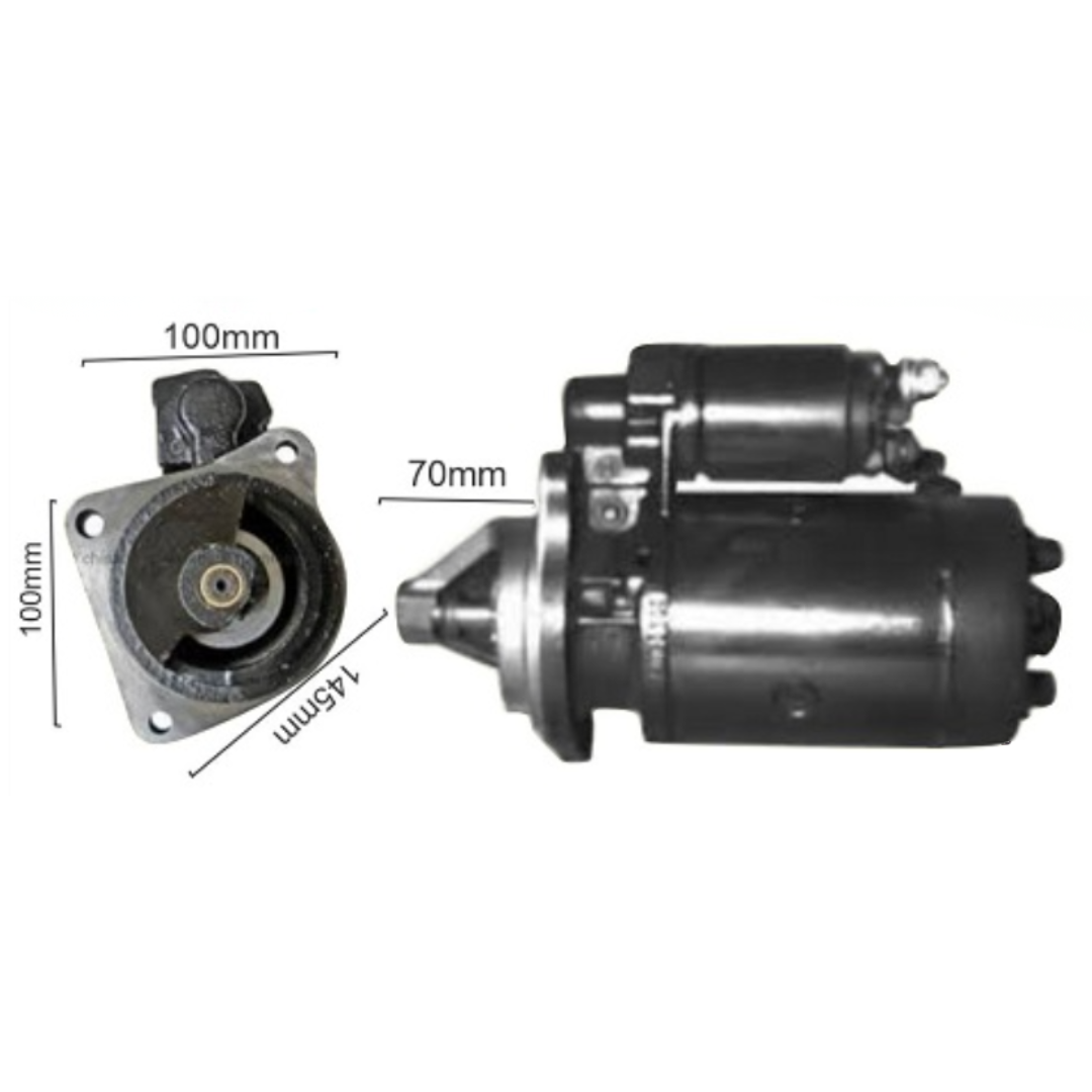 MOTOR DE ARRANQUE BOSCH CAMION FIAT IVECO 9D 24V