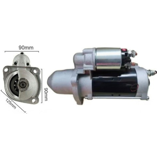 MOTOR DE ARRANQUE BOSCH CAMION VOLVO MWM 11D 24V