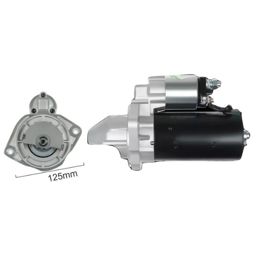 MOTOR DE ARRANQUE BOSCH FORD F-100 CUMMINS 10D 12V REDUCTOR  (Reemplazo 10132)