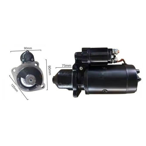 MOTOR DE ARRANQUE BOSCH VOLVO AGRICOLA VIAL 10D 24V