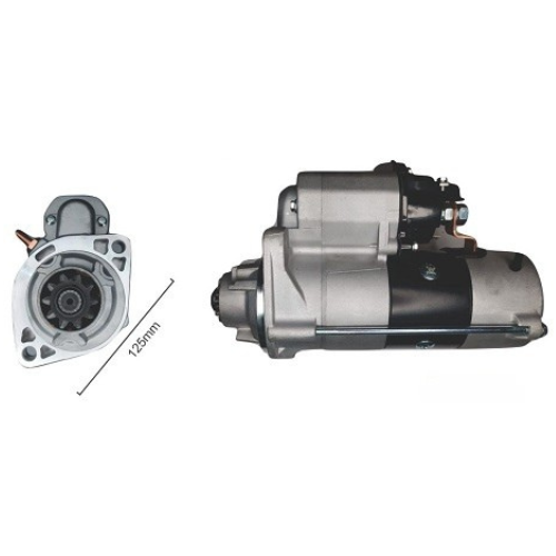 MOTOR DE ARRANQUE DENSO PAUNY 230 CUMINS 24V 10D