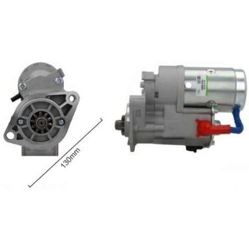 MOTOR DE ARRANQUE DENSO TOYOTA HILUX HASTA 2005  2.4D 2.8D 3.0D AUTOMATICA