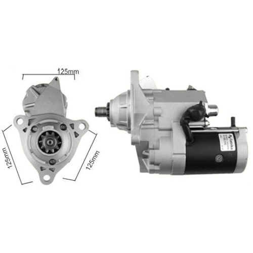 MOTOR DE ARRANQUE DENSO TRACTOR NEW HOLLAND 10D 24V 5,5KW 8014107 ZM