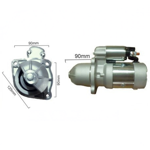 MOTOR DE ARRANQUE INDIEL M93R MERCEDES BENZ 1114 1518 1620 1624  12V 9D 34.8MM