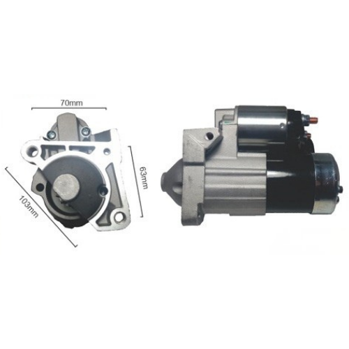 MOTOR DE ARRANQUE KANGOO, CLIO DISEL