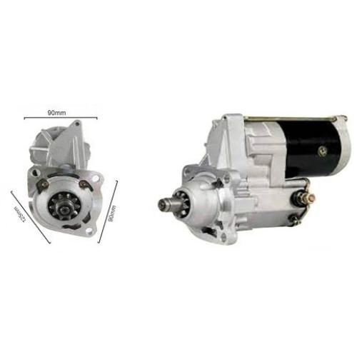 MOTOR DE ARRANQUE LINEA AGRICOLA CASE/LINEA VIAL KOMATSU