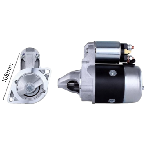 MOTOR DE ARRANQUE MITSUBISHI AUTOELEVADORES KUBOTA 9D 12V 0.8KW
