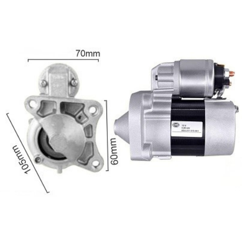 MOTOR DE ARRANQUE VALEO RENAULT NAFTA  K4M- SANDERO-LOGAN-CLIO-KANGOO (Reemplazo 10123)