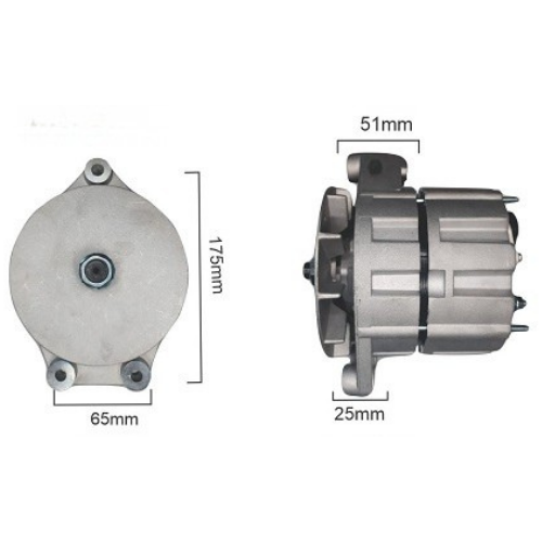 ALTERNADOR BOSCH 24V 65A VOLVO N10 N12 NL10 NL12