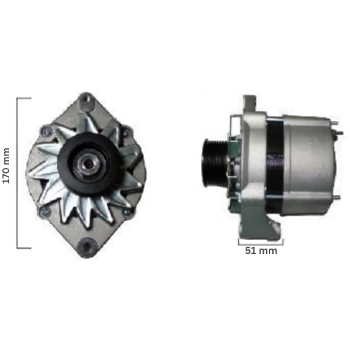 ALTERNADOR C/R UNIVERSAL CUMMINS