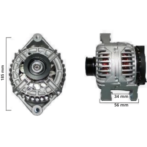 ALTERNADOR CHEVROLET CORSA NAFTA