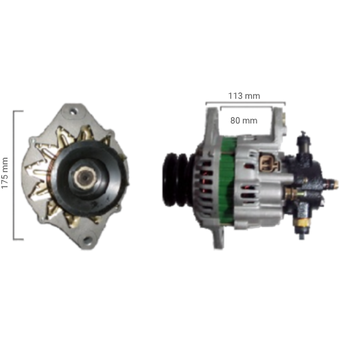 ALTERNADOR L300 C/DEPRESOR MITSUBISHI