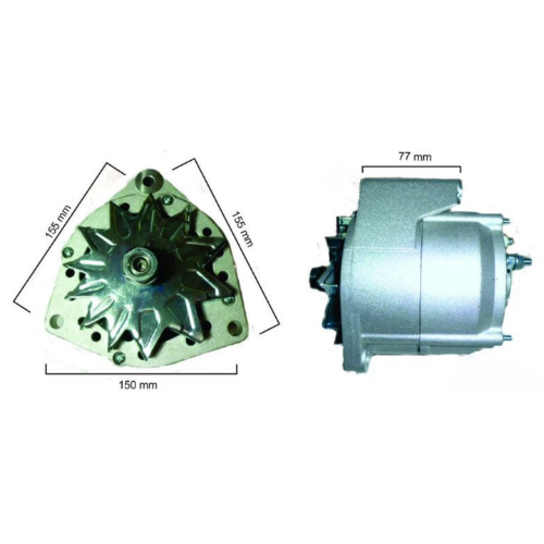 ALTERNADOR MB 1518, 1620 REFORZADO BOSCH