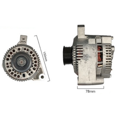 ALTERNADOR MOTORCRATF 12V 95A FORD F100 4.9 NAFTA VENTILADO