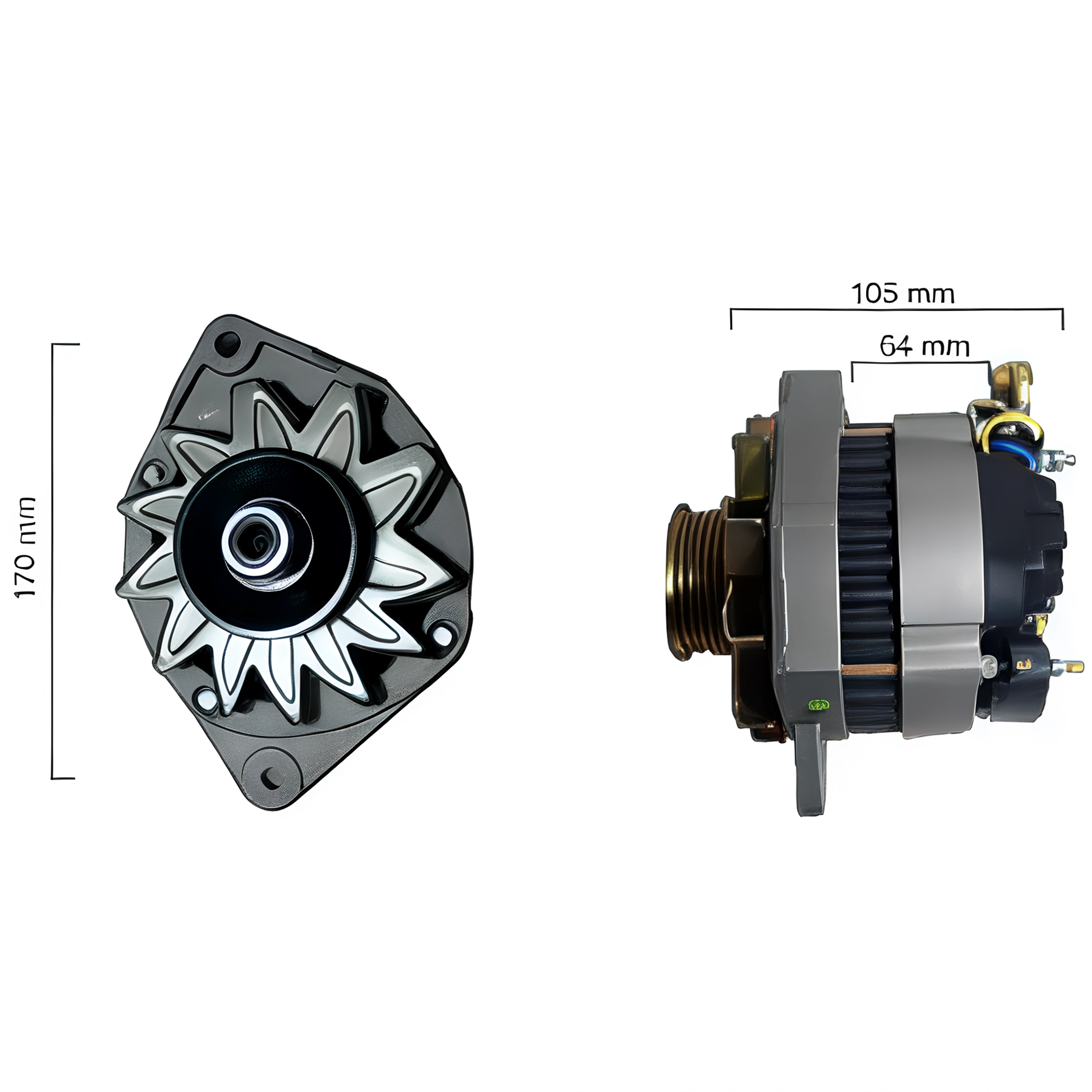 ALTERNADOR R18, TRAFFIC, R19 - TAPA CHAPA VALEO