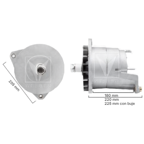 ALTERNADOR SCANIA - LINEA BUSES DELCO