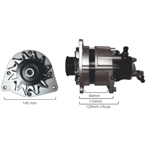 ALTERNADOR SPRINTER FORD RANGER MAXION C/DEPRESOR BOSCH