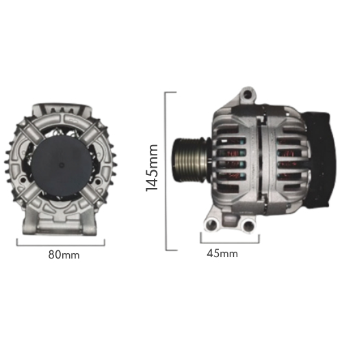 ALTERNADOR VALEO 12V 100A RENAULT MEGANE SCENIC